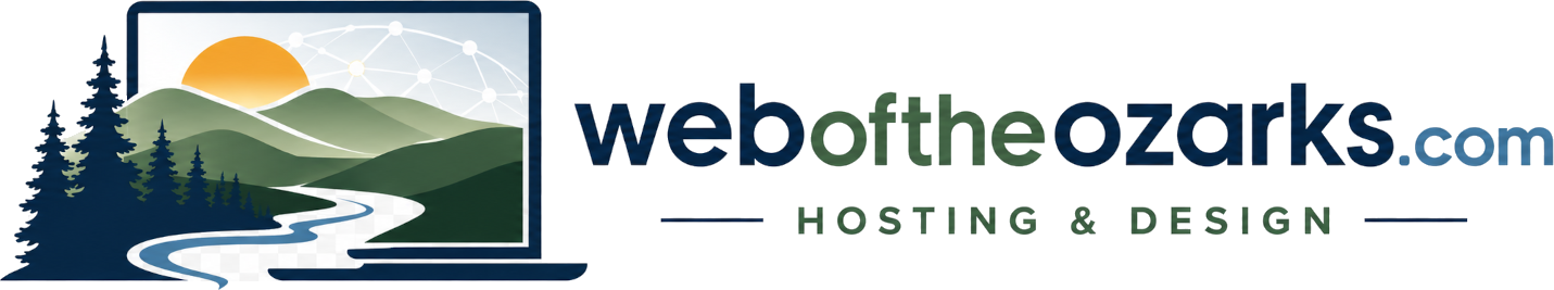Web of the Ozarks — Web Hosting & Design. Rooted here. Built for you.